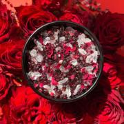 Bougie DECLARATION - Grenat - Quartz rose - Orchidée - Gingembre / Rituel de Lune